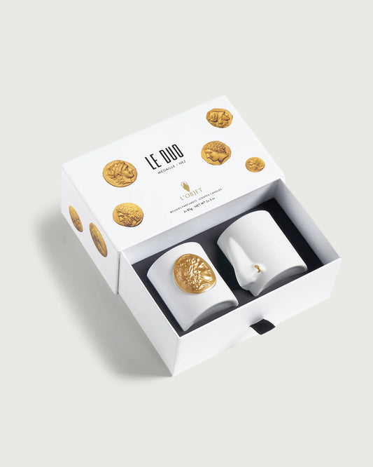 La Belle Product L'Objet LeDuo-Medaille Nez Candles