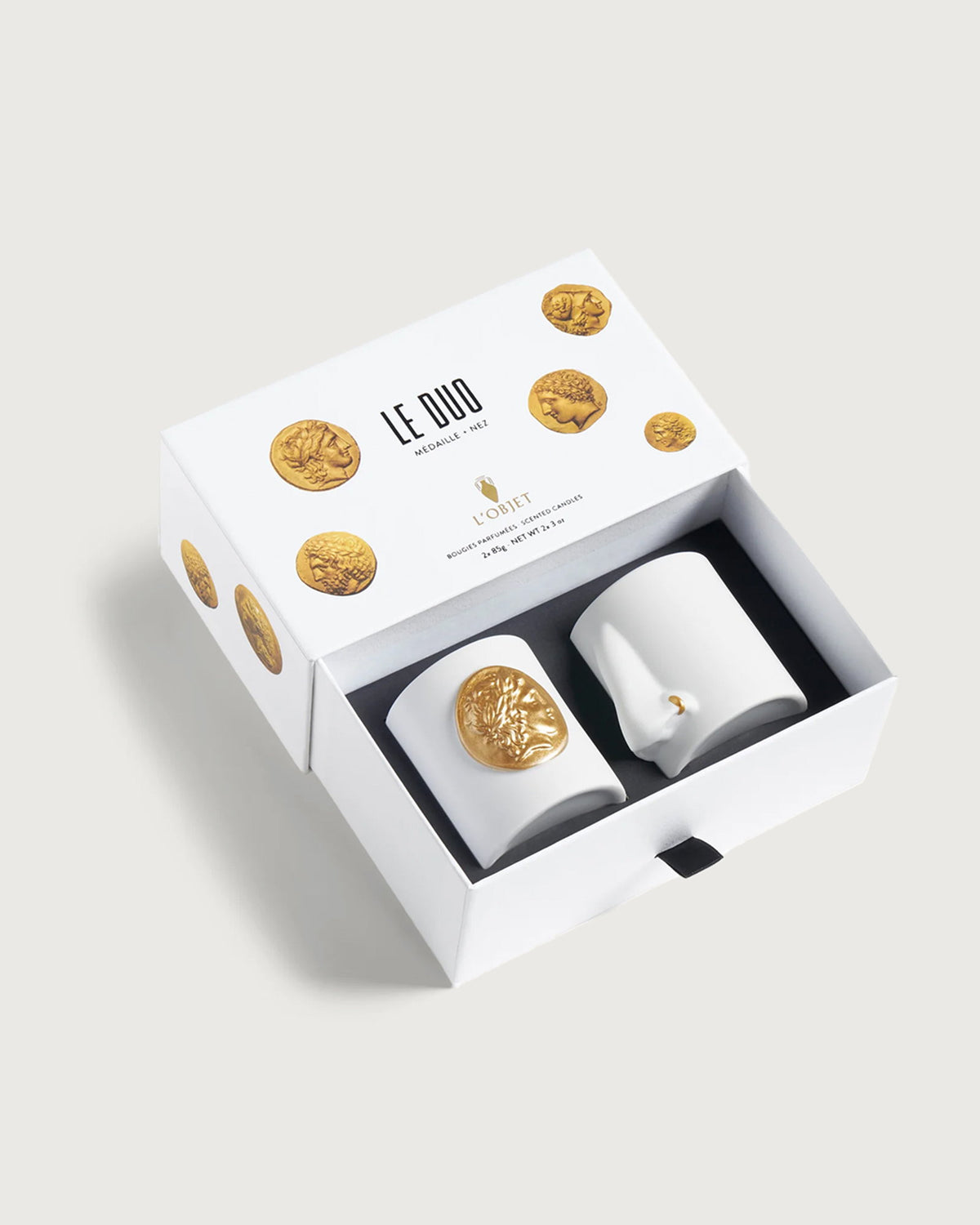 La Belle Product L'Objet LeDuo-Medaille Nez Candles