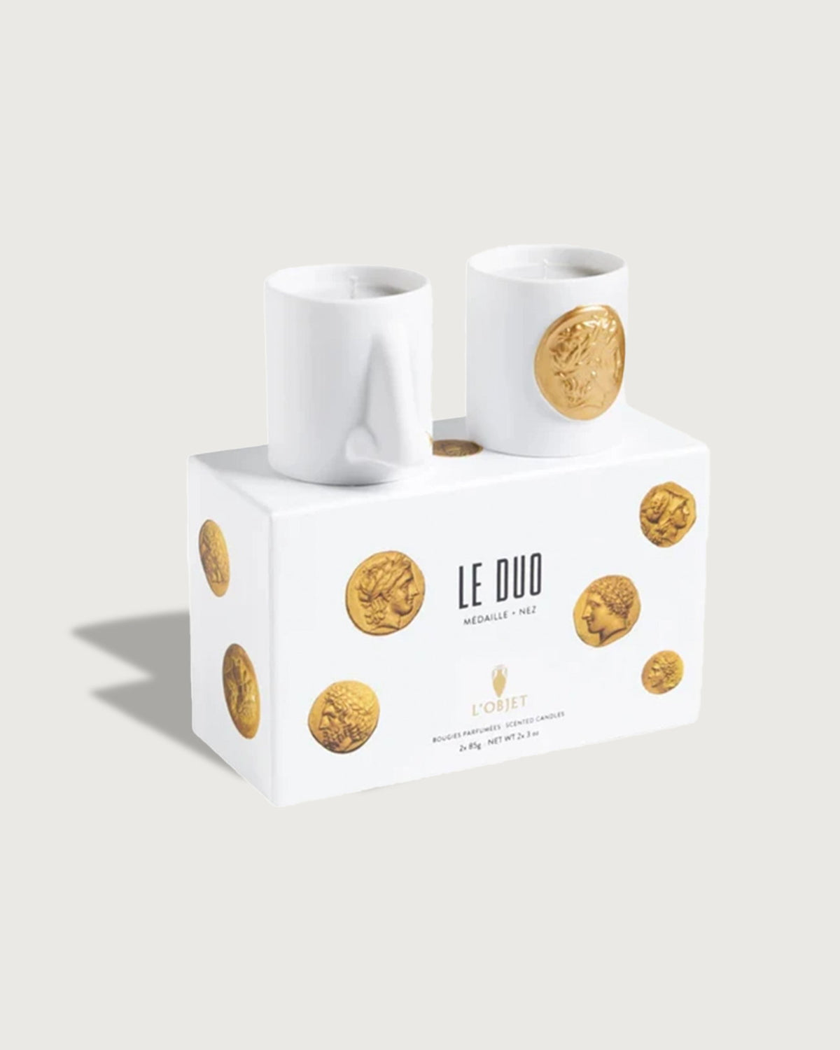 La Belle Product L'Objet LeDuo-Medaille Nez Candles