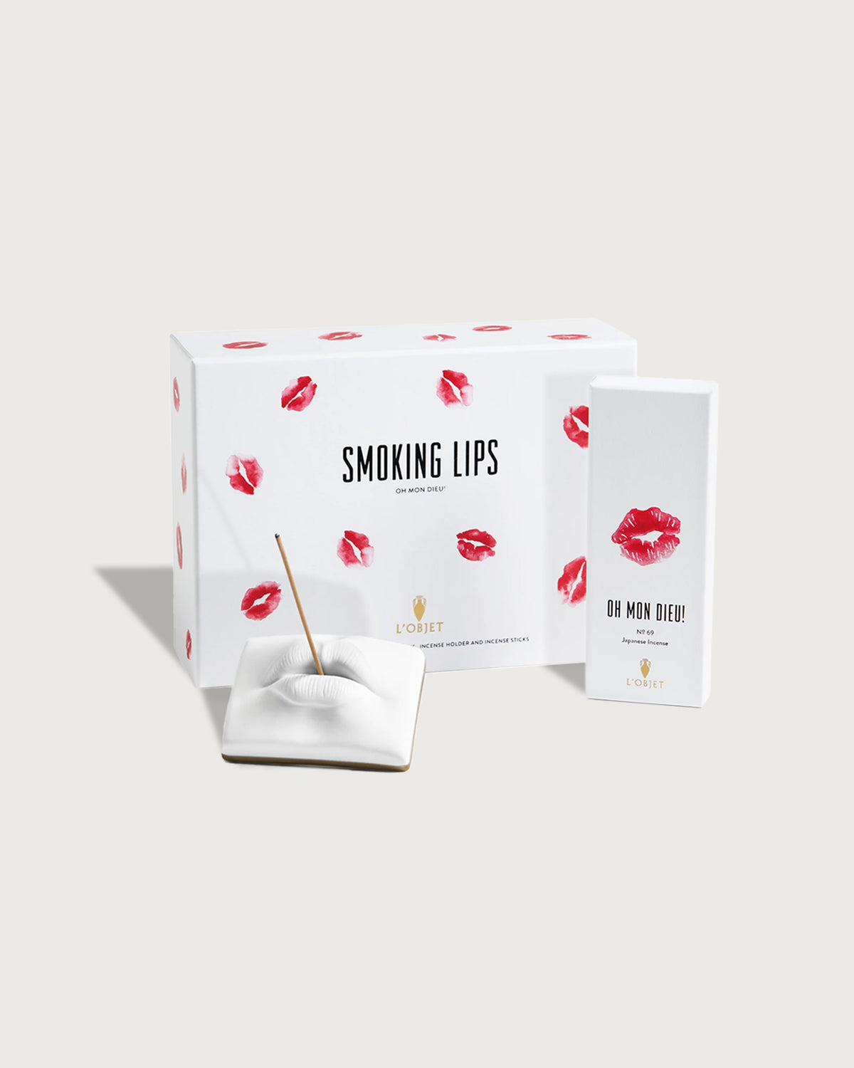 La Belle Cosmetics L'Objet Smoking Lips Set- Oh Mon Dieu No69